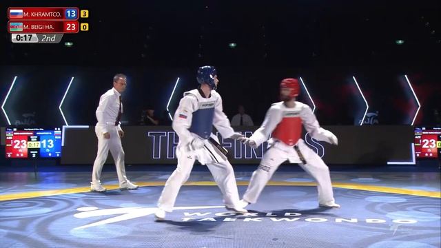 M-80kg Maksim Khramtcov(RUS) VS. Milad Beigi Harchegani(AZE) смотреть онлайн