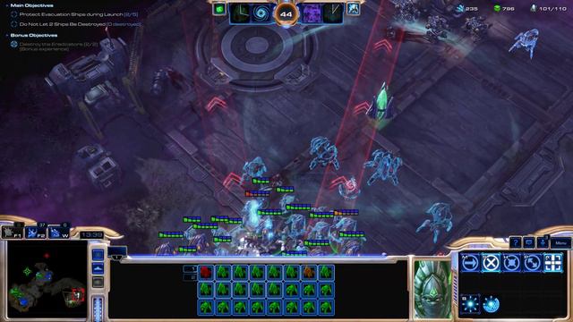 StarCraft 2 LotV New Co-op Map: Miner Evacuation смотреть онлайн