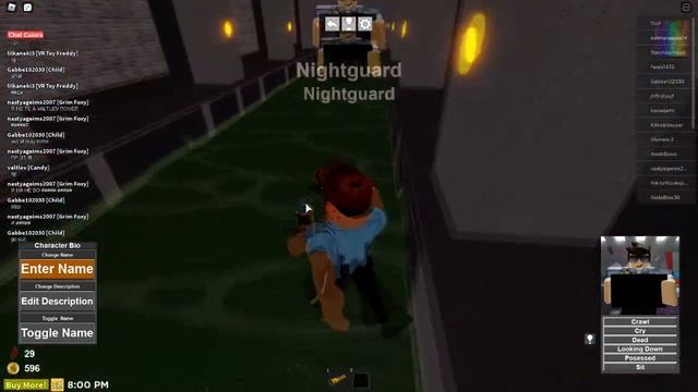 Fnaf 4 in roblox. смотреть онлайн