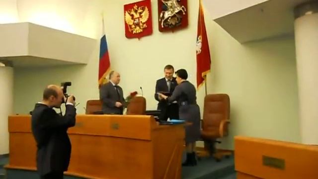 Вручение Почетной грамоты Московской Городской Думы смотреть онлайн