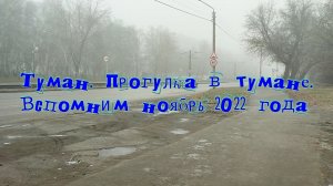 Туман. Прогулка в тумане по улице Антона Петрова и по парку имени В. И. Ленина. Барнаул столица мира