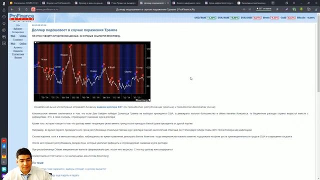 Обзор мировых рынков  05.10-09.10.2020 смотреть онлайн