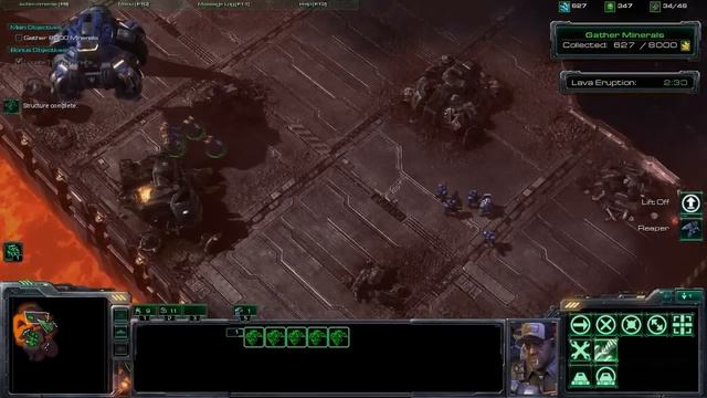 Starcraft 2 Campaign - 9-1 - The Devil's Playground смотреть онлайн