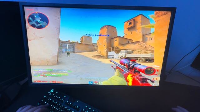 BENQ ZOWIE XL2566K 360Hz - CSGO (POV) смотреть онлайн