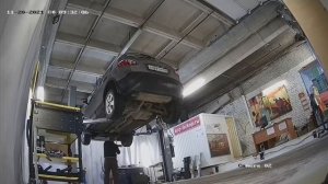 Установка защиты на Nissan Qashqai 2010 год. MOTODOR, арт. 01434