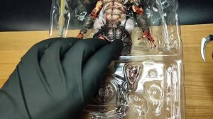 Распаковка фигурки Snake Predator Ultimate NECA.