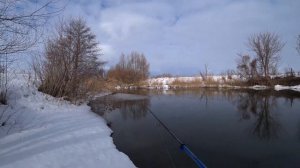 Открыл спиннинговый сезон в феврале  чуть утонул!