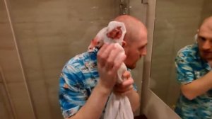 Второй день после пересадки волос