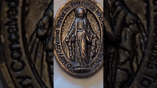 Saint Christopher's medallion part 2, Marry Conceived medallion