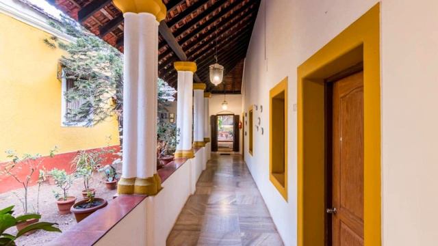 Hotel Bougainvillea Granpa's Inn, Anjuna, India смотреть онлайн