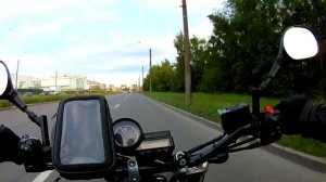 МотоЖизнь #6 По Санкт-Петербургу на мотоцикле за 15 км/ч )