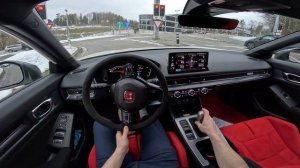 New Honda Civic Type R Test Drive POV 2023