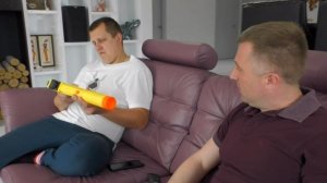 Папа ПРОИГРАЛ СПОР! Едем В ГОСТИ к БРОС ШОУ / Кириешка Nerf Battle