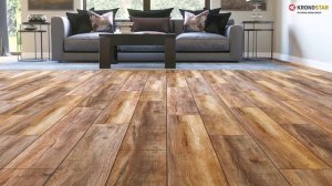 УКЛАДКА ЛАМИНИРОВАННЫХ ПОЛОВ KRONOSTAR (КРОНОСТАР) ЗАМОК DOUBLE CLICK