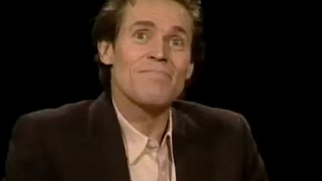 Willem Dafoe interview