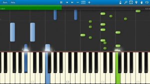 Бурито (Burito) - Мама (на пианино Synthesia)