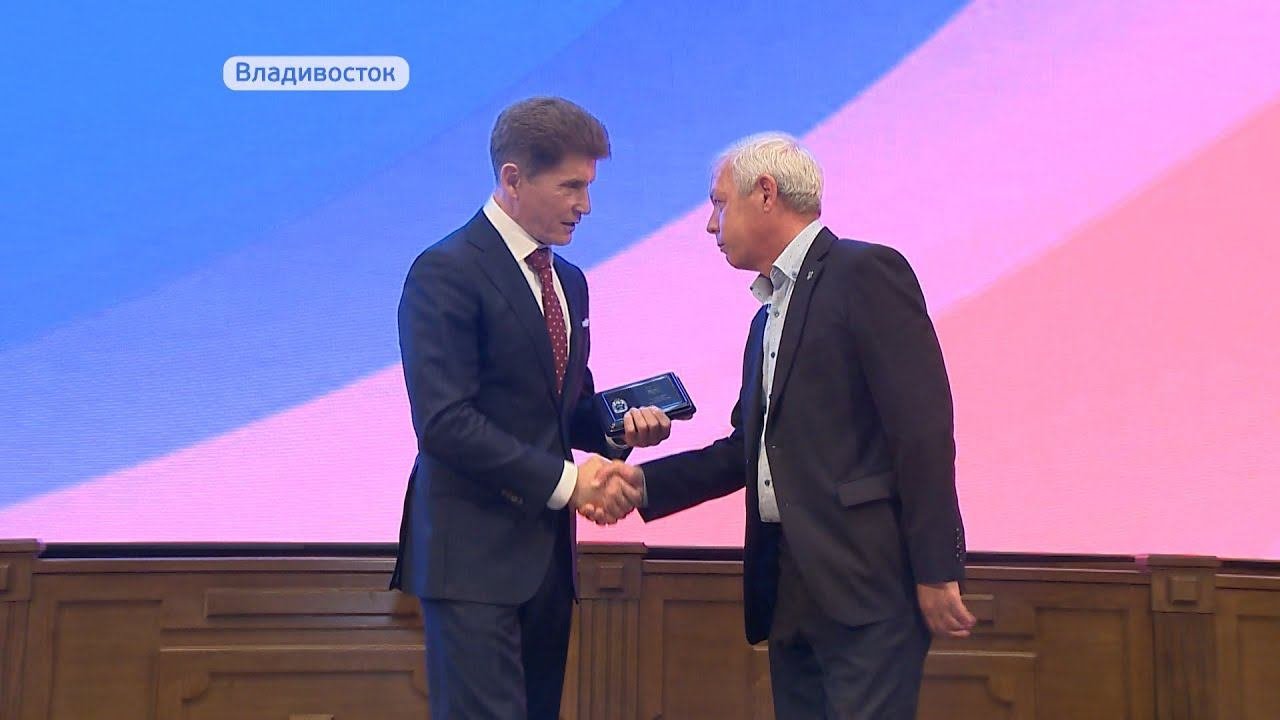 Журналист ОТВ Владимир Ощенко стал «Почетным журналистом Приморского края»