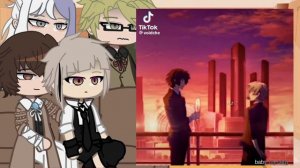 BSD react to Atsushi/ shin Soukoku || Gcrv || angsty