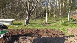 Культиватор VIKING HB 685 работа фрезой (звук делайте потише)
