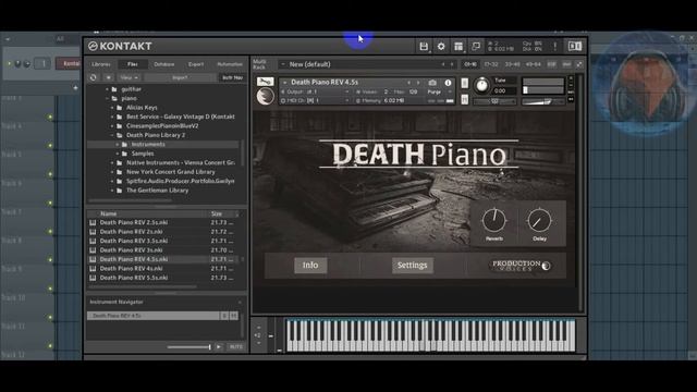 ?DEATH PIANO?- Production Voices ОБЗОР библиотеки (Kontakt 5)