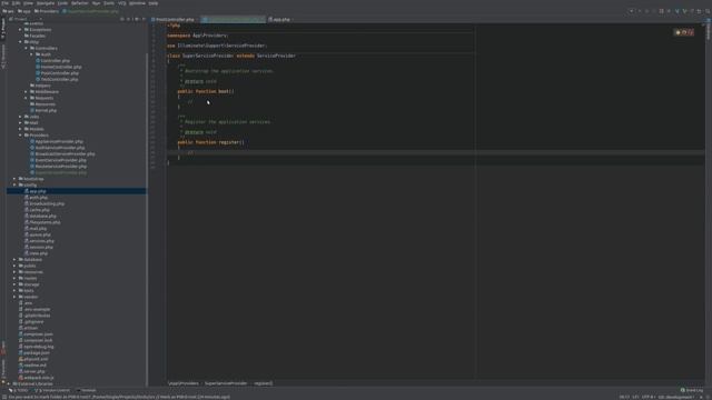 Laravel. Урок 7. Service Provider