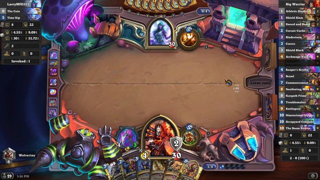 BIG Warrior Ranked | Hearthstone | Scholomance academy | بيج واريور | اكادميه الساحره смотреть онлайн