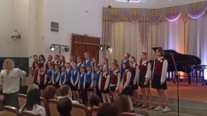"Песенка о музыке" - исп. хор "Веселые нотки" и хор "Радуга"