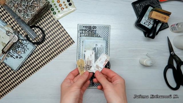 Мужская открытка. Мастер-класс. смотреть онлайн