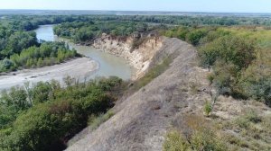 Станица Григорополисская полёт над белой глиной