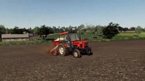 Kolonia 1990 | Посев соевых бобов, дисковка поля после уборки | Farming Simulator 19 Timelapse