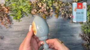 ПАСХАЛЬНЫЙ ДЕКОР ДЕРЕВЯННОГО ЯЙЦА | DIY