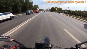 Электро мото будни #3. Катаем по городу на Sur-Ron X, встретил мотобрата.