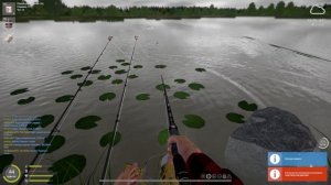 #рр4 оз.Янтарное Карп на камнях.19.09