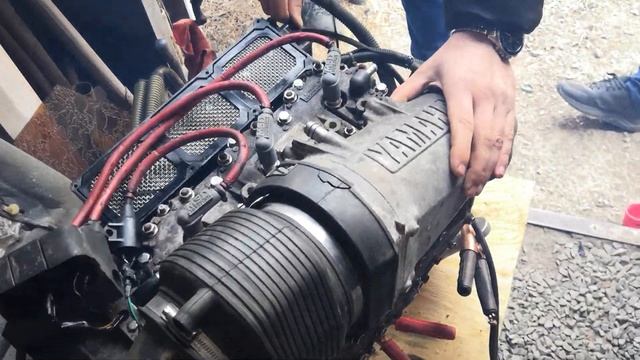 Двигатель Yamaha 63m (VN1100/RA1100) смотреть онлайн