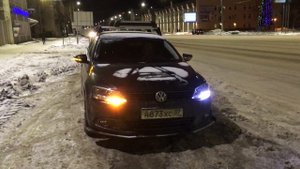 Отключение ДХО при включении поворотника/аварийки Jetta 6