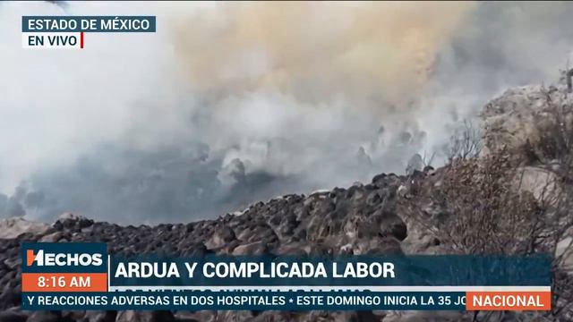 ¡Alerta! Se quema el Izta - Popo | Más de 200 hectáreas de bosque están comprometidas por el fuego
