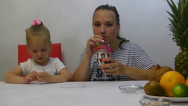 Топ5 летних коктейлей. Детские коктейли от Настены смотреть онлайн