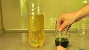 СМЕШИВАЕМ масло, воду и АСПИРИН