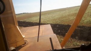 К-700A . Вспашка зяби двигатель ямз-238 ДЕ-1 330л.с