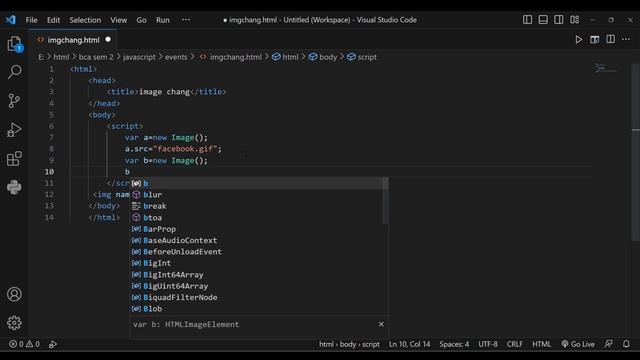 how to change image using javascript [onmouseover onmouseout events] #programming #javascript