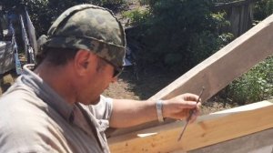 КАК САМОМУ СДЕЛАТЬ КРЫШУ, ОЧЕНЬ ПРОСТОЙ СПОСОБ.