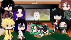 Demon Slayer (some hashiras) react to Uzumaki Naruto //short\\