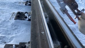 Боковой износ остряка