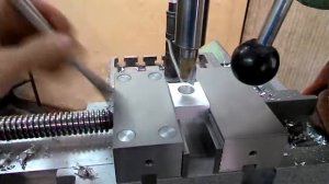 Сверление концевой двухперой фрезой