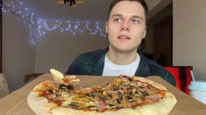 Мукбанг пицца/ саморазвитие, познание этого мира / Mukbang Pizza