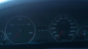 Audi A6 C4 2,5 TDI AEL -13 cold start with only 2 glow plugs working