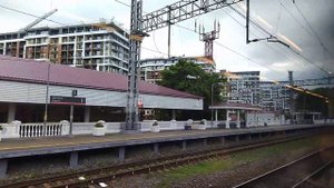 20.07.2022. Россия. Краснодарский край. Железнодорожная станция Дагомыс