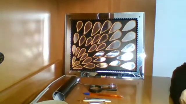 Зеркальное панно "Перышки в зеркале"(ч. 1) смотреть онлайн