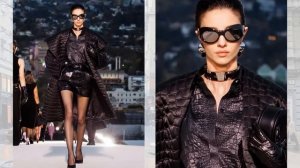 Versace мода осень-зима 2023/2024 в Лос-Анджелесе | Стильная одежда и аксессуары