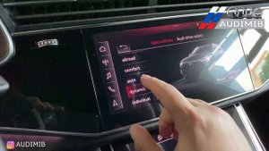 Audi Q8 - активный выхлоп.